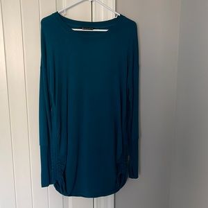 Athleta Drishti Ruched Sweatshirt